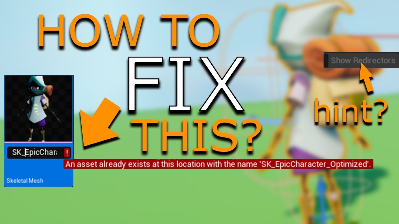 What are Redirectors and How do you Fix Them? Unreal Engine 5 Tutorial