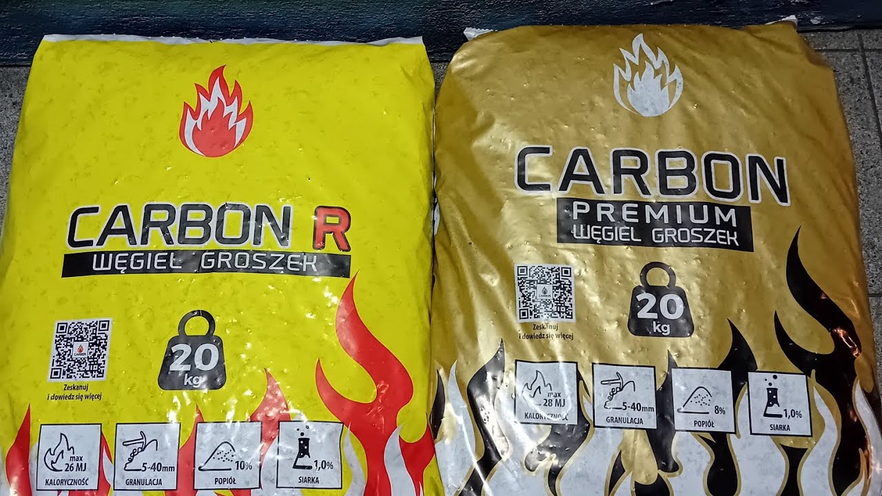 Carbon groszek węglowy Zapowiedź testu.