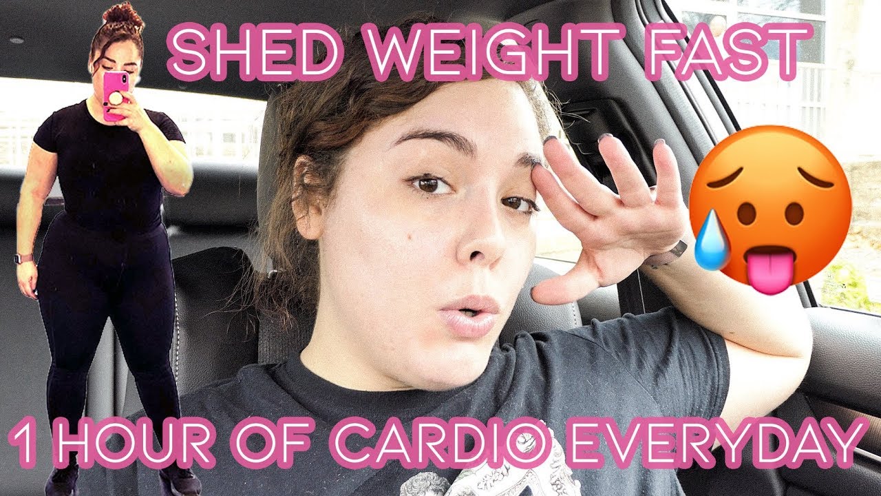 I DID 1 HOUR OF CARDIO EVERYDAY FOR A WEEK