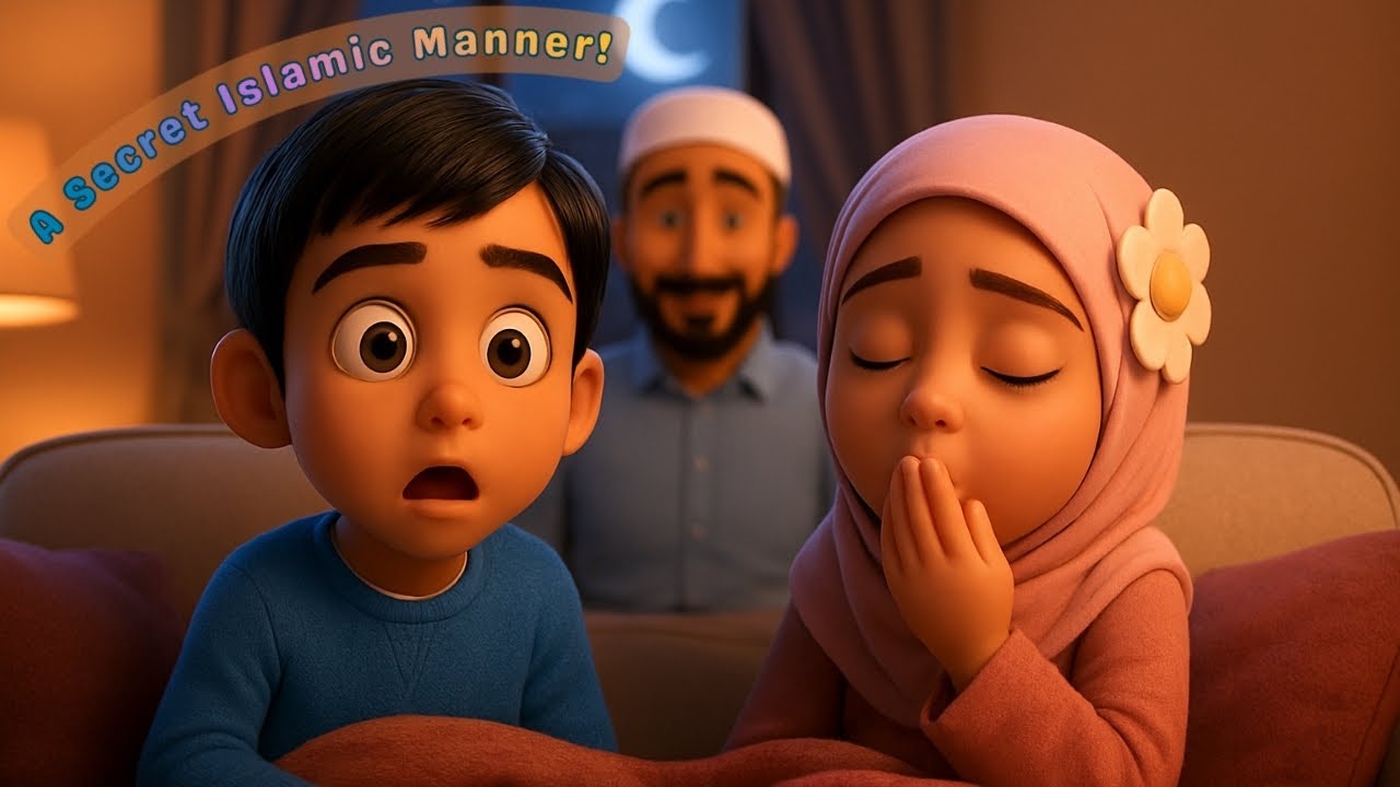 Sneezing & Yawning in Islam 🌙 Manners Kids Must Know| WiseIslamicTalks