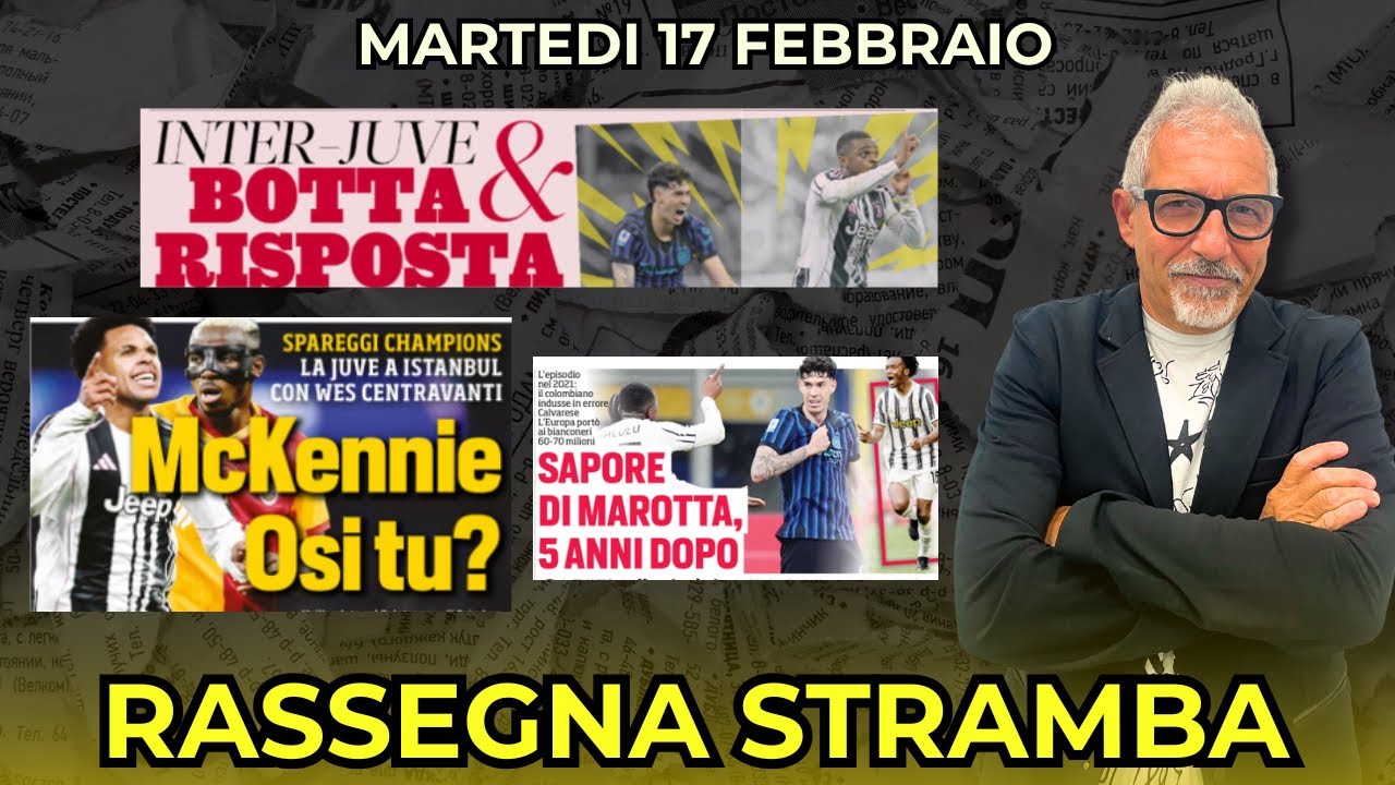 REPERTORIO GAZZETTIANO RISPETTATO. DAL TORTO SUBITO JUVE SIAMO PASSATI A CHIELLINI E CUADRADO!