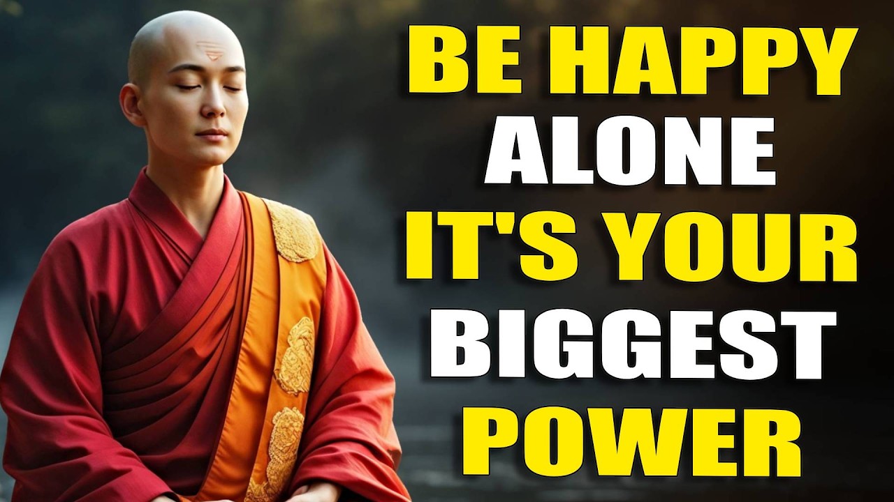 How To Find Peace Alone Without Needing Anyone | Buddhism Wisdom