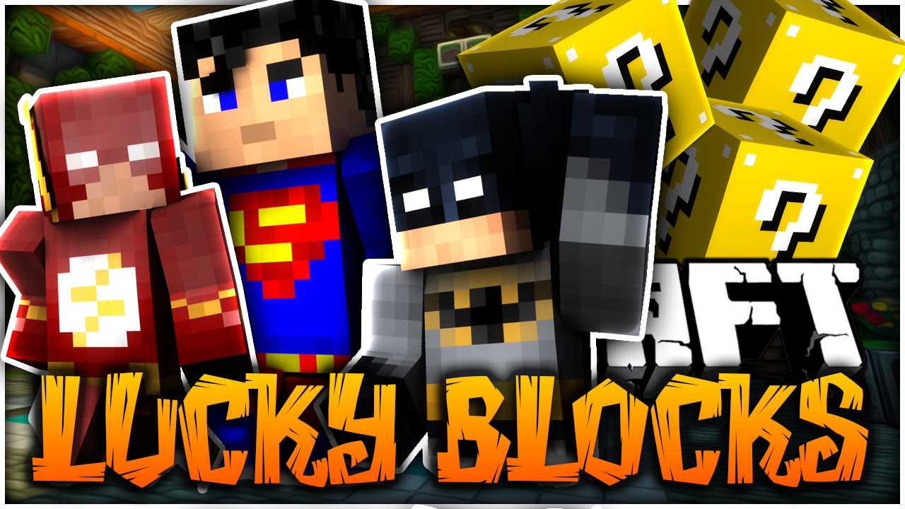 Minecraft: SUPER HERO LUCKY BLOCKS FIGHT | Custom Lucky Blocks