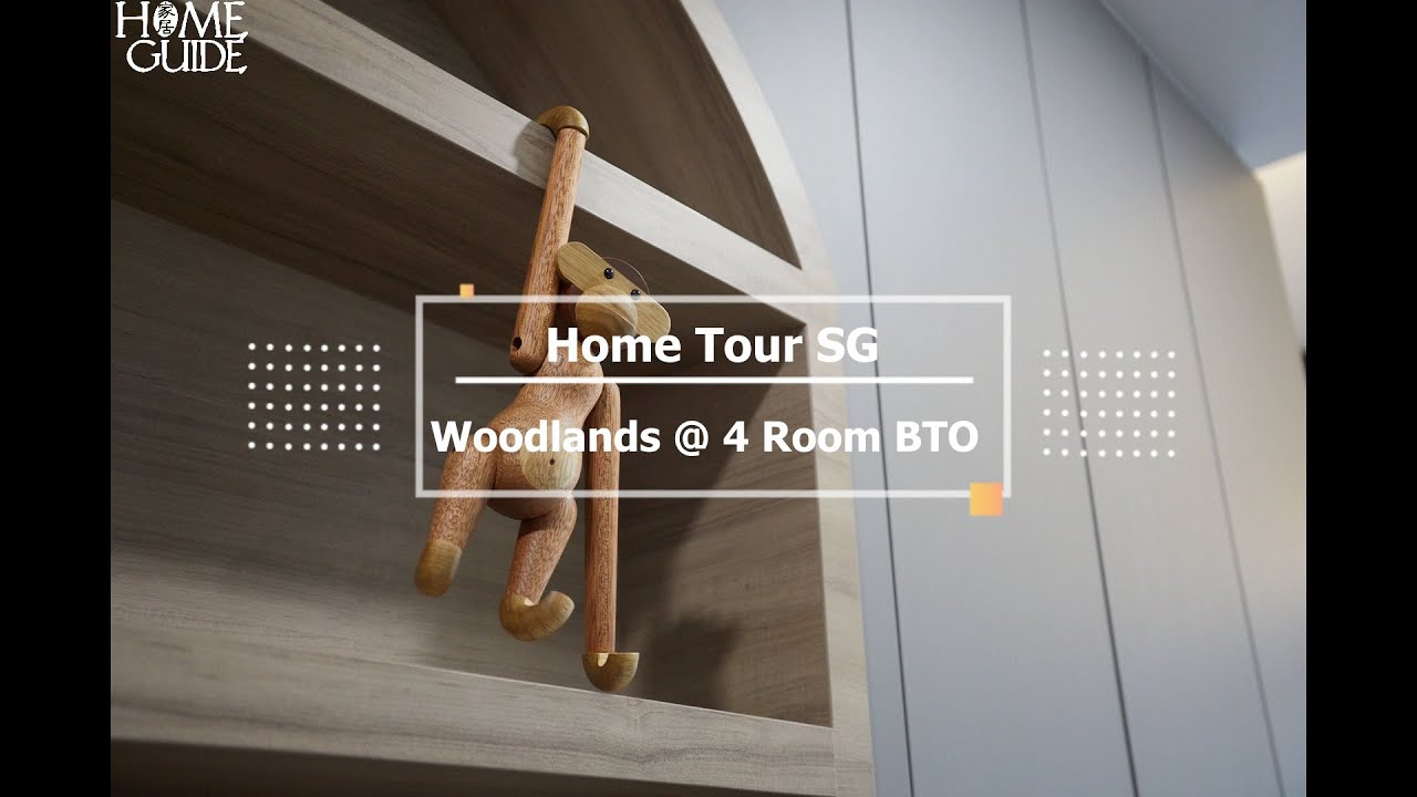 Home Tour | Woodlands 4 Room BTO Flat| Interior Design Singapore