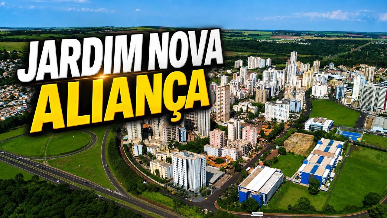 SENSACIONAL !!  Imagens de Drone da faculdade Unip e Jardim Nova Aliança em Ribeirão Preto