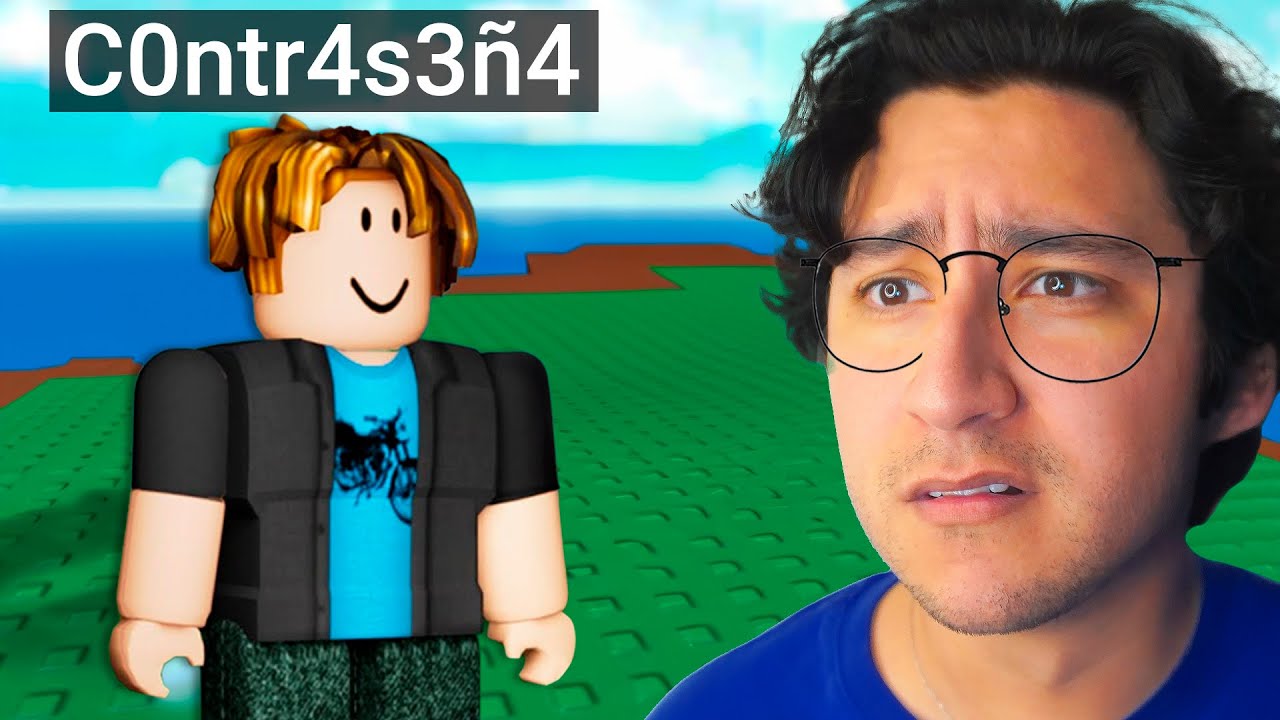 Usé MI CONTRASEÑA Como NOMBRE EN ROBLOX 😳🚫