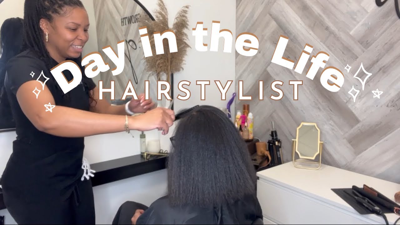 A DAY IN THE LIFE AS A HAIRSTYLIST / Salon Suite Owner #phenixsalonsuites #dayinmylifevlog #business