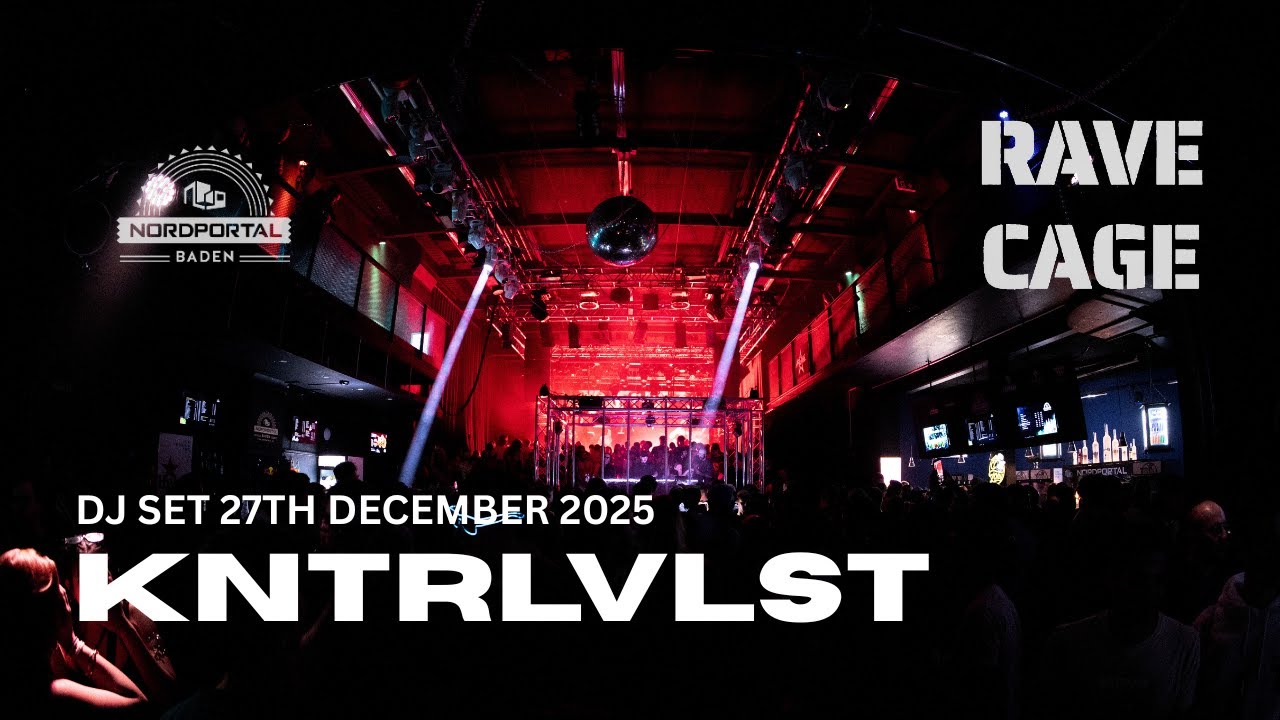 KNTRLVRLST | Rave Cage @ Nordportal Baden | Live DJ Set (Hard Techno)