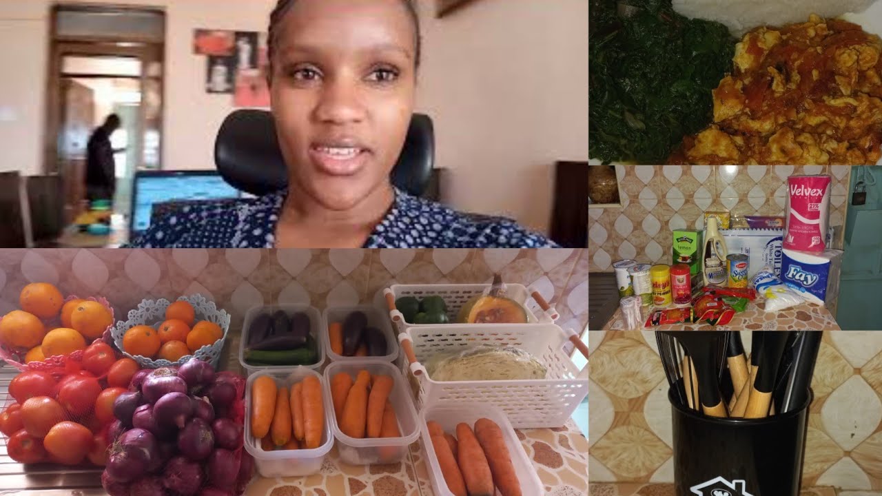 Vlog|What Kshs 1000 Gets you in a Kenyan Market| Kitchen Update|Self-Care
