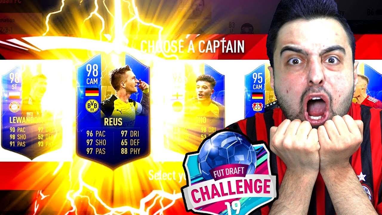 ALMANYA LİGİ TOTS ÇIKTIIII ! 98 REUS ! TOTS FUT DRAFT FİFA 19 !