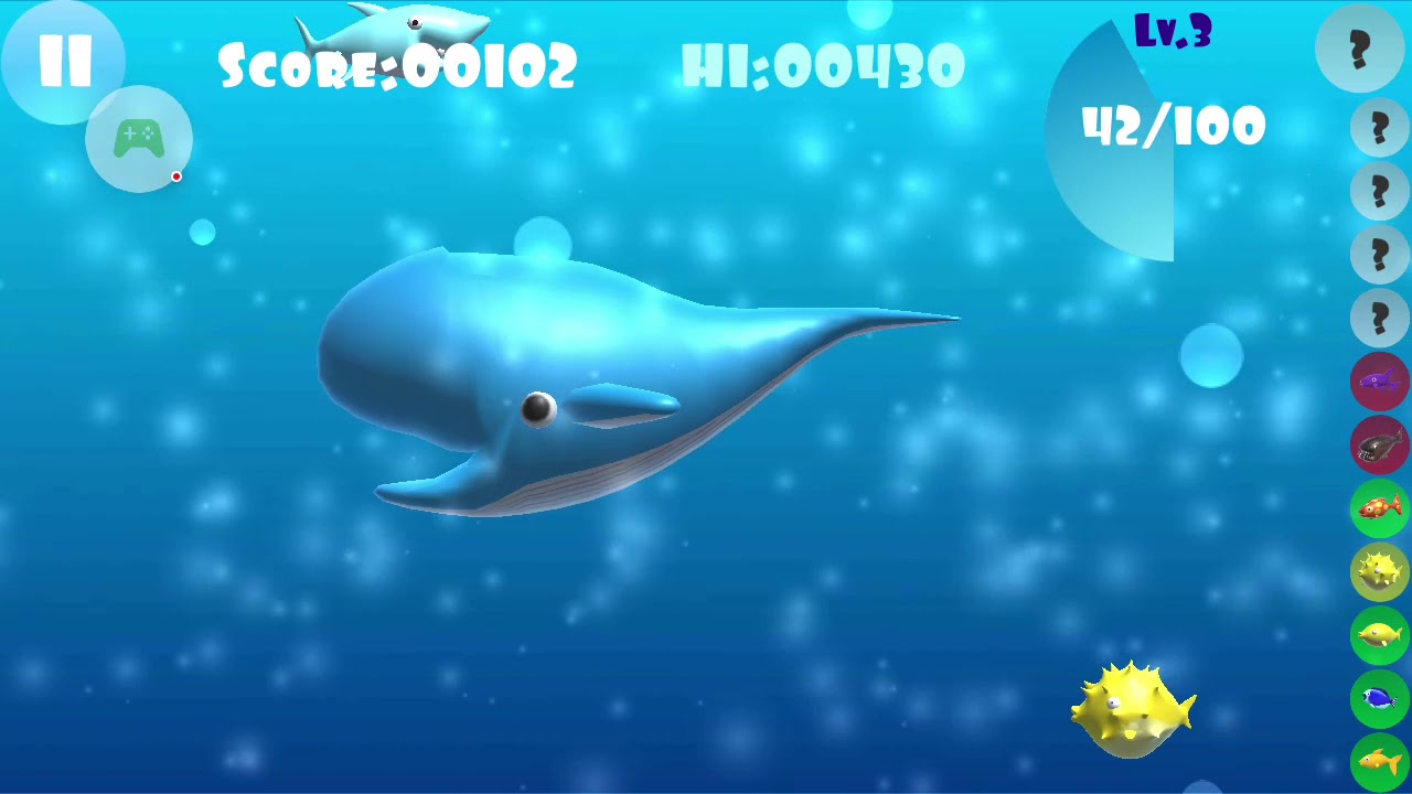 Big Shark Gameplay - It's Flappy Bird but  Underwater🦈
