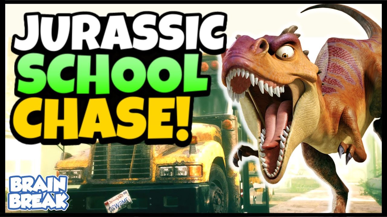 Jurassic School Chase | Brain Break | GoNoodle | Just Dance