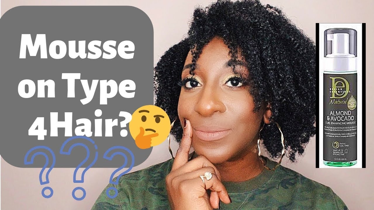 Mousse for Type 4 Hair|| Design Essentials A&A Curl Enhancing Mousse||Does it work||WashNGo