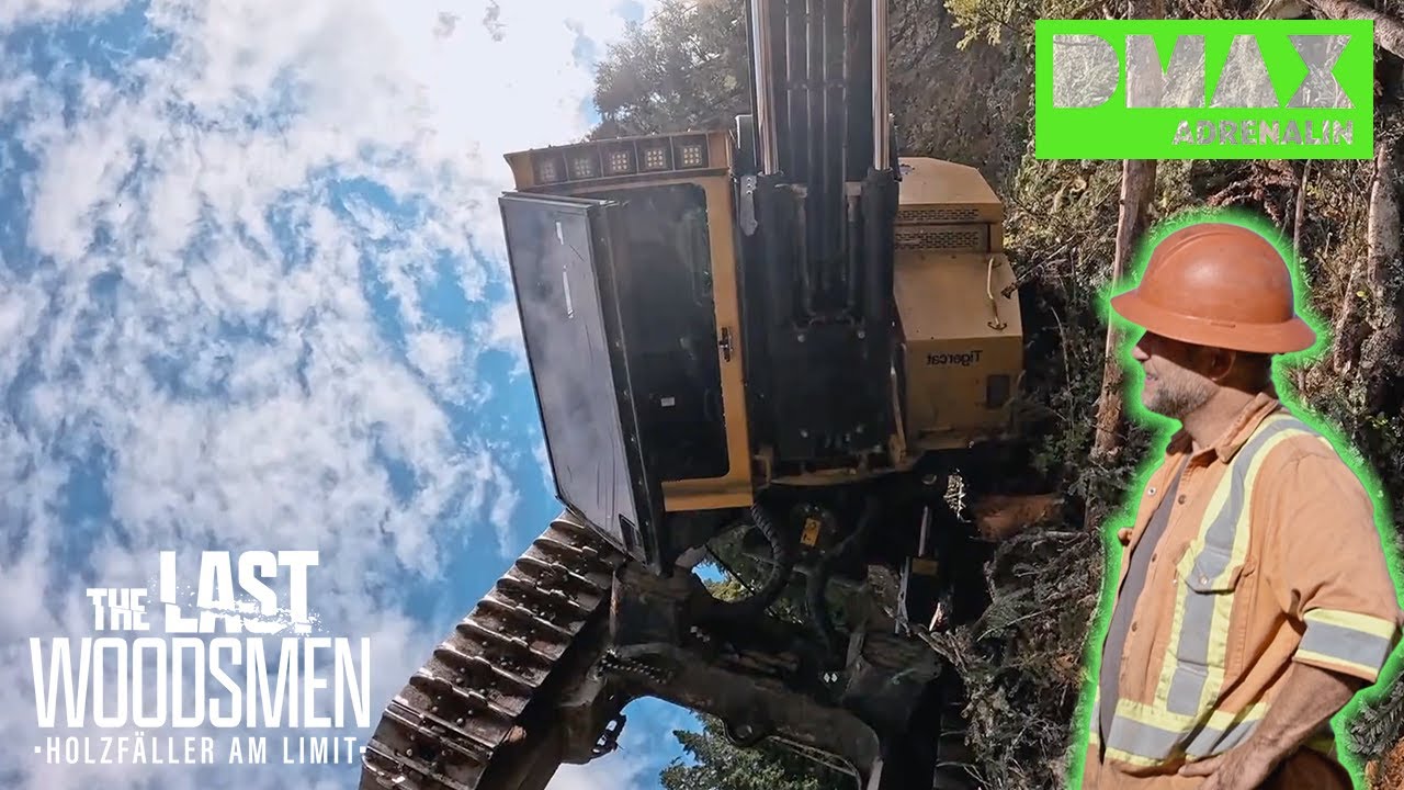 Unfall: Bagger kippt!! 🚜💥  | The Last Woodsmen - Holzfäller am Limit! | DMAX Adrenalin
