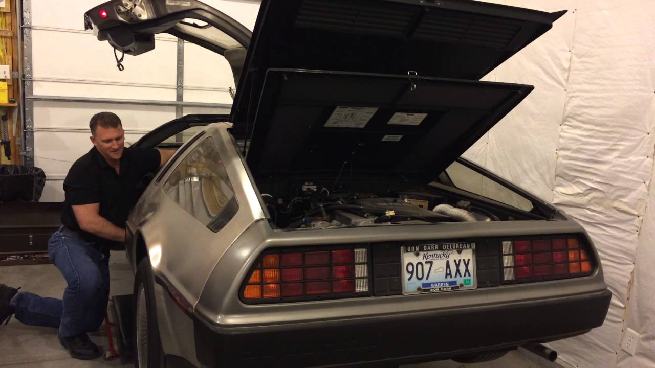 DeLorean cold start, long crank.