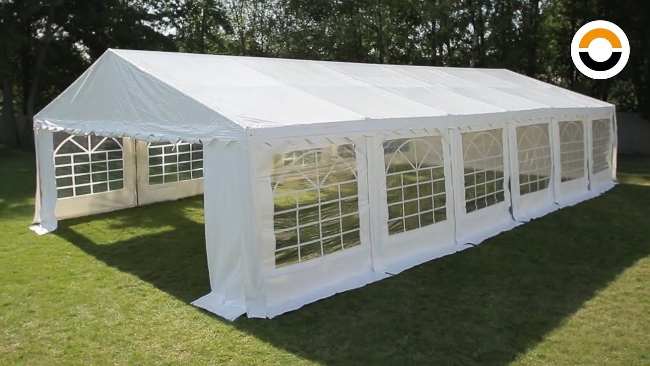Partyzelt 6x12m (PVC) - Aufbauanleitung (PRO Smart) | TOOLPORT