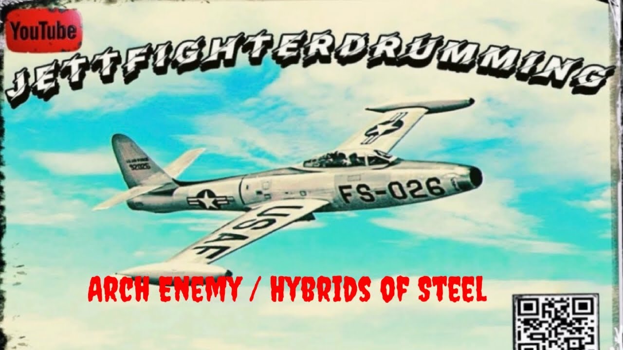 Arch Enemy - Hybrids Of Steel (KeithClayton request) -drum cover  { age 13 }