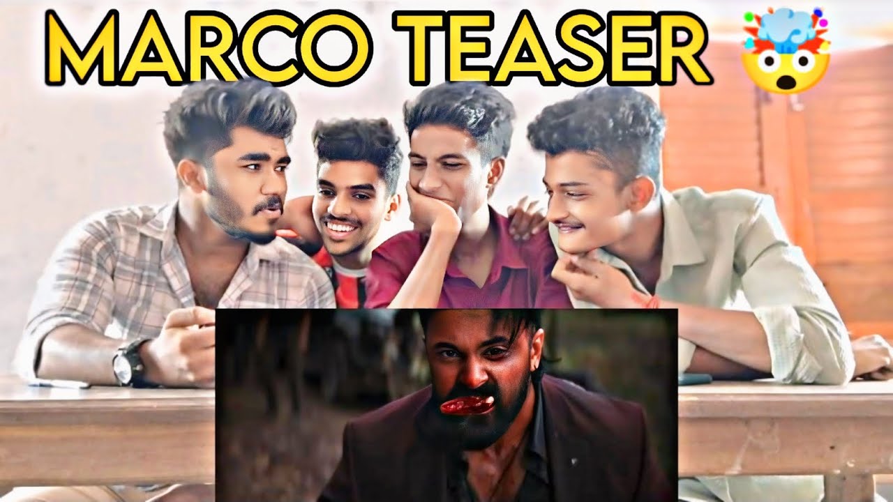 MARCO 🤯 | UNNI MUKUNDAN | TEASER REACTION 🔥