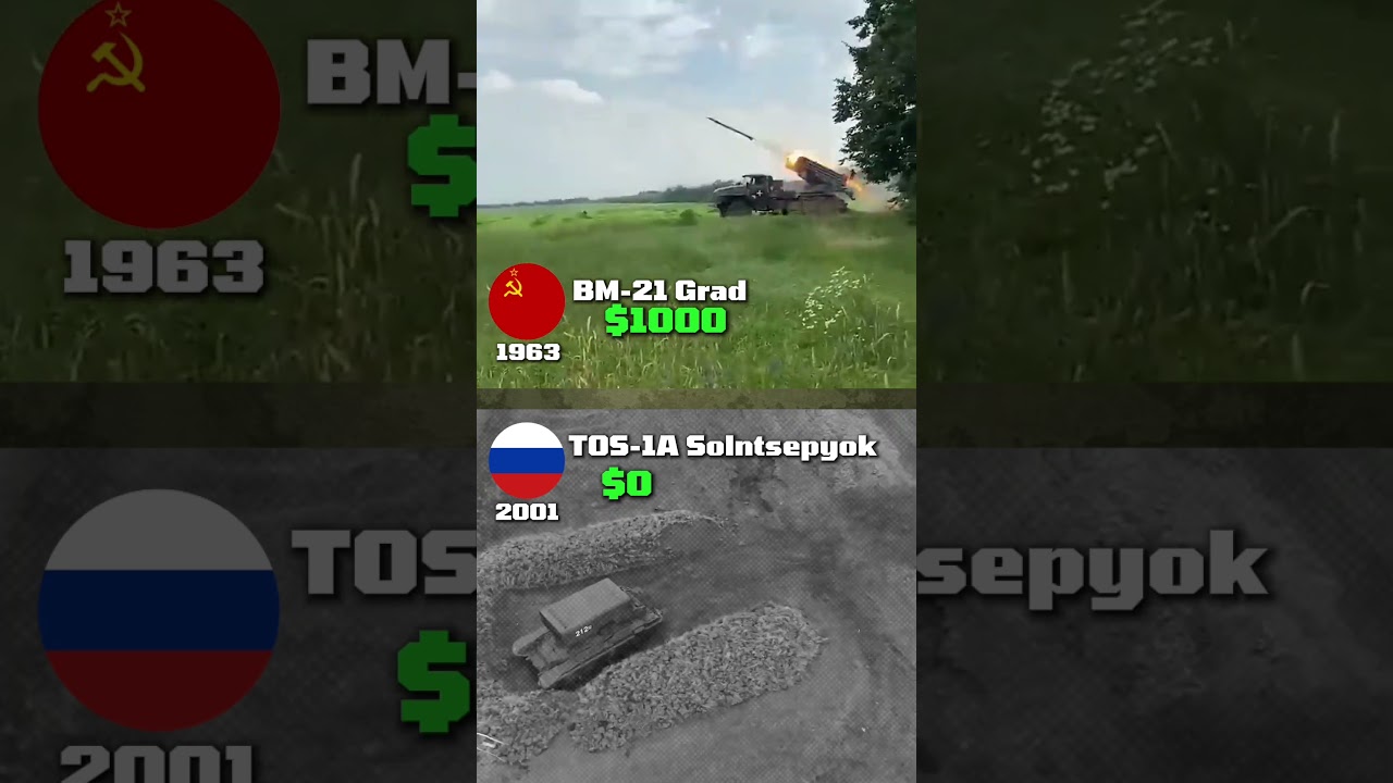 BM-21 Grad vs TOS-1A Solntsepyok &mdash; Area Strike vs Total Devastation 🔥