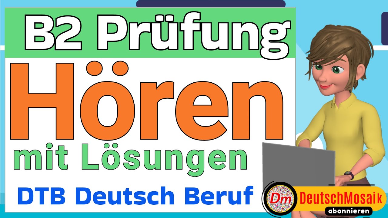 B2 Hören Training | Deutsch für den Beruf | Mit Lösungen 2024