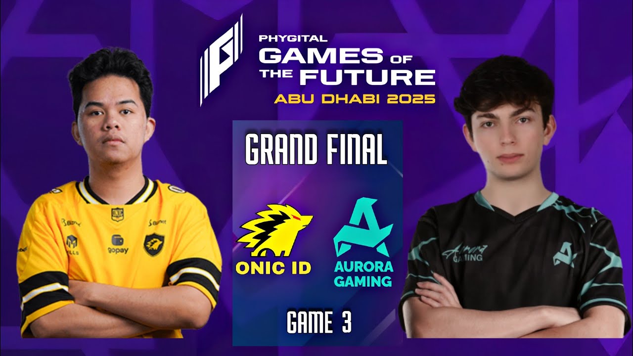 ONIC ID VS AURORA GAMING | GOTF 2025 GRAND FINAL | GAME 3 - Mobile Legends