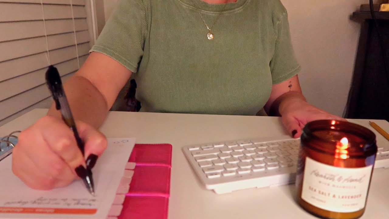 ASMR Personal Assistant Helps You Plan for a Trip {Soft-Spoken} Keyboard Typing, Writing Sounds