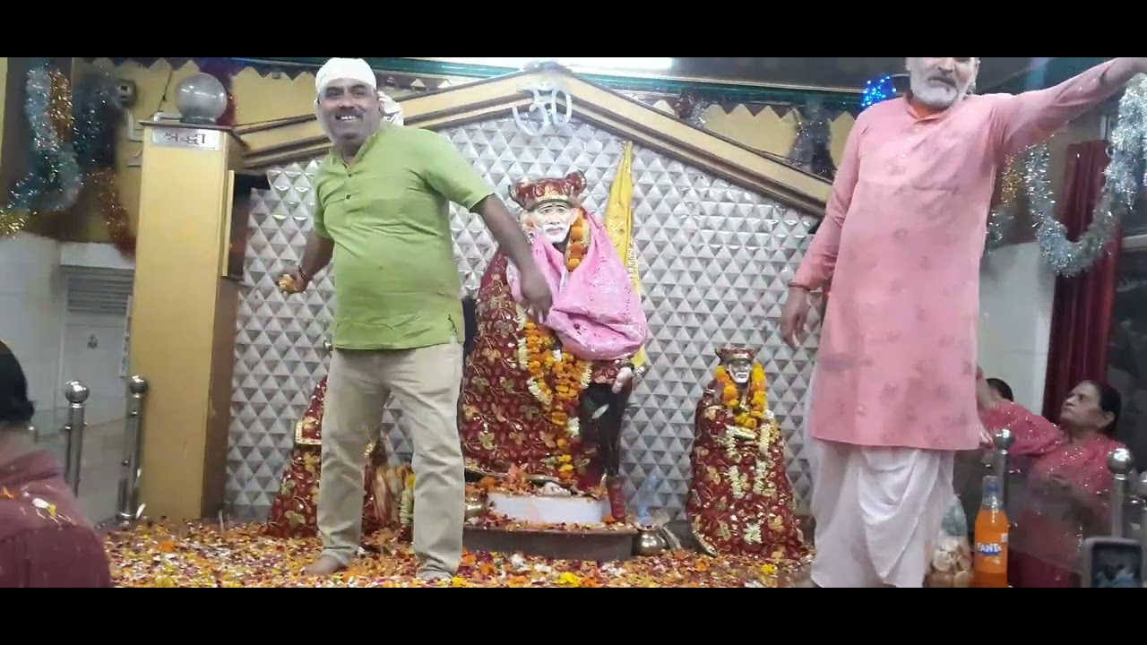 Sai Mandir Phoolon  ki Holi Sector 2A Vaishali Ghaziabad 