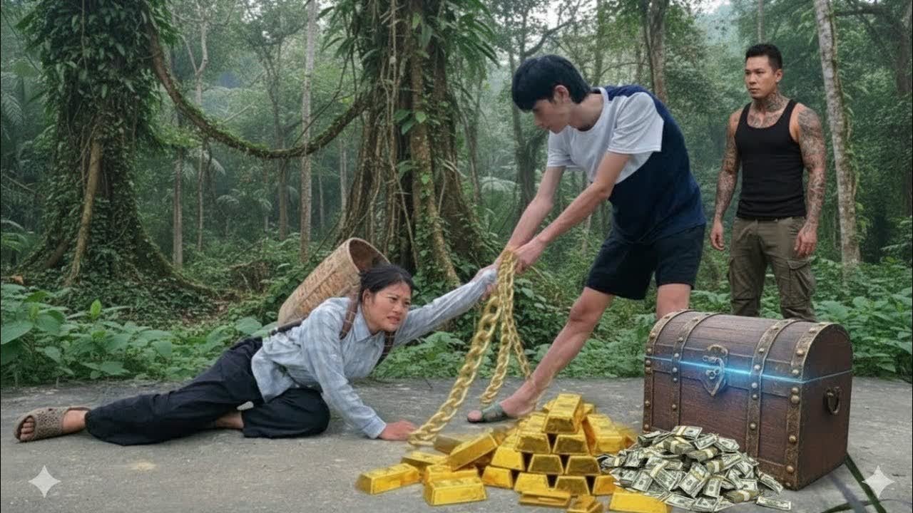 Found Gold in an Abandoned Dump | Brave Single Mother Fights a Thief to Protect Her Discovery