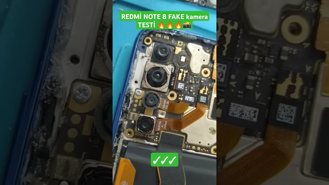 redmi note 8 fake camera test , redmi not 8 fake kamera testi 😱😱 #phone #redmi #xiaomi #fyp  #redmi