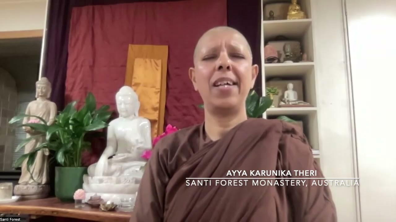 Inspired by seclusion - Ayya Karunika Theri - 9-10-2025