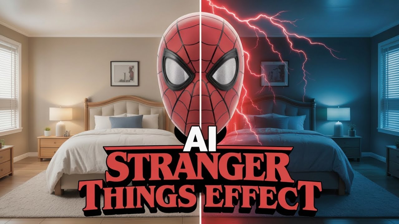 How I Made the Stranger Things Effect in Minutes!