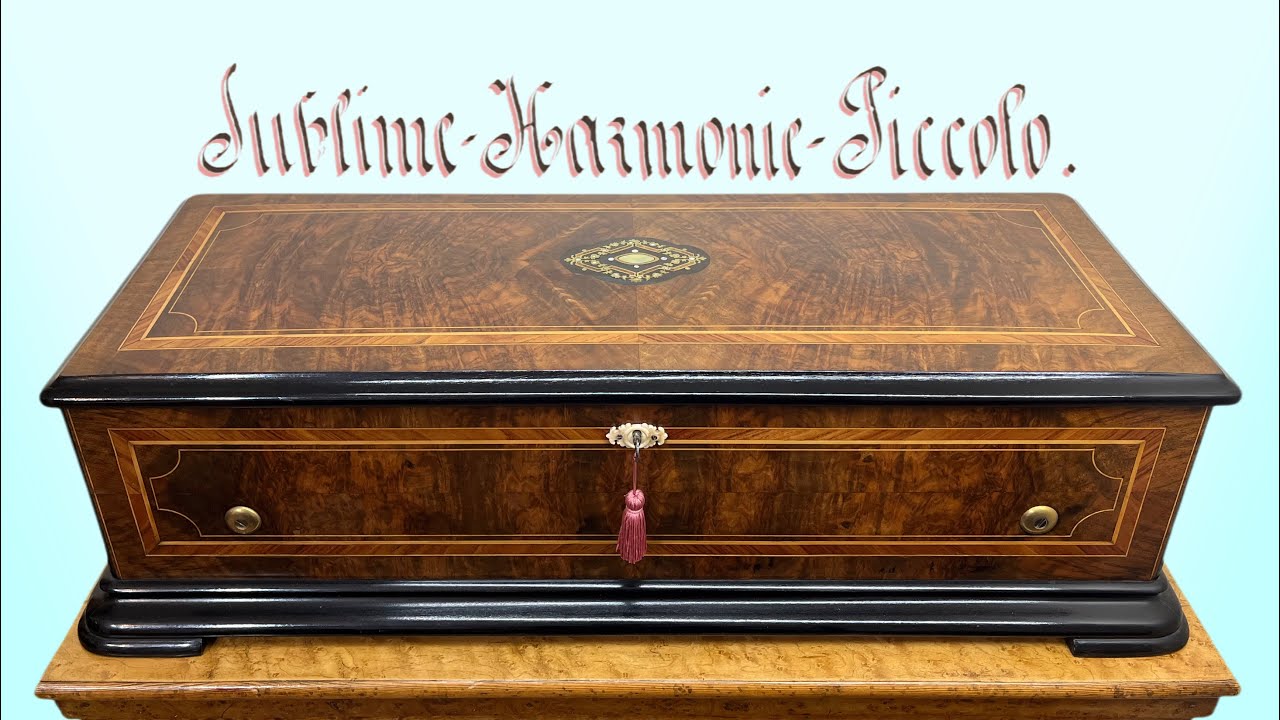 Rossini, Verdi, Bizet & Strauss on an Antique Cuendet Musical Box (8 Airs)