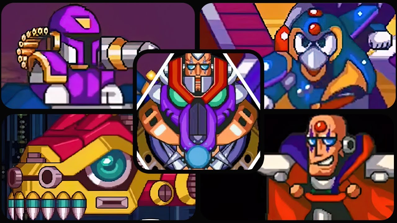 Mega Man X for iOS - All Bosses