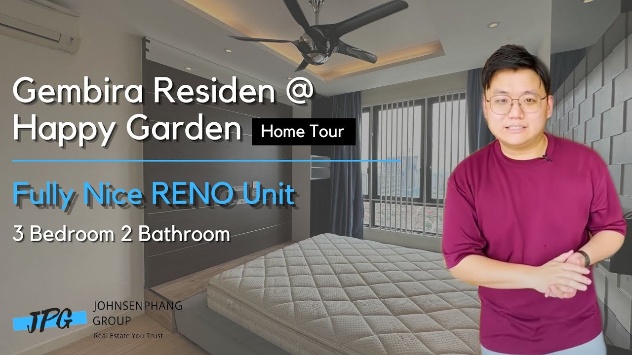 Gembira Residen | Kuchai Lama Home Tour RM950,000 with KL City View | Kuala Lumpur