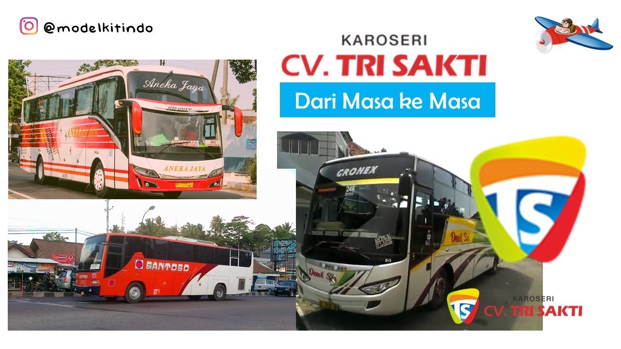Karoseri bus Trisakti dari masa ke masa
