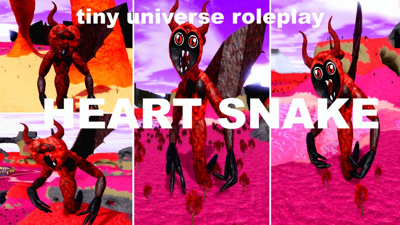 How to get HEART SNAKE BADGE and HEART SNAKE MORPH in TINY UNIVERSE ROLEPLAY TUR  [UPDATE]  ROBLOX !