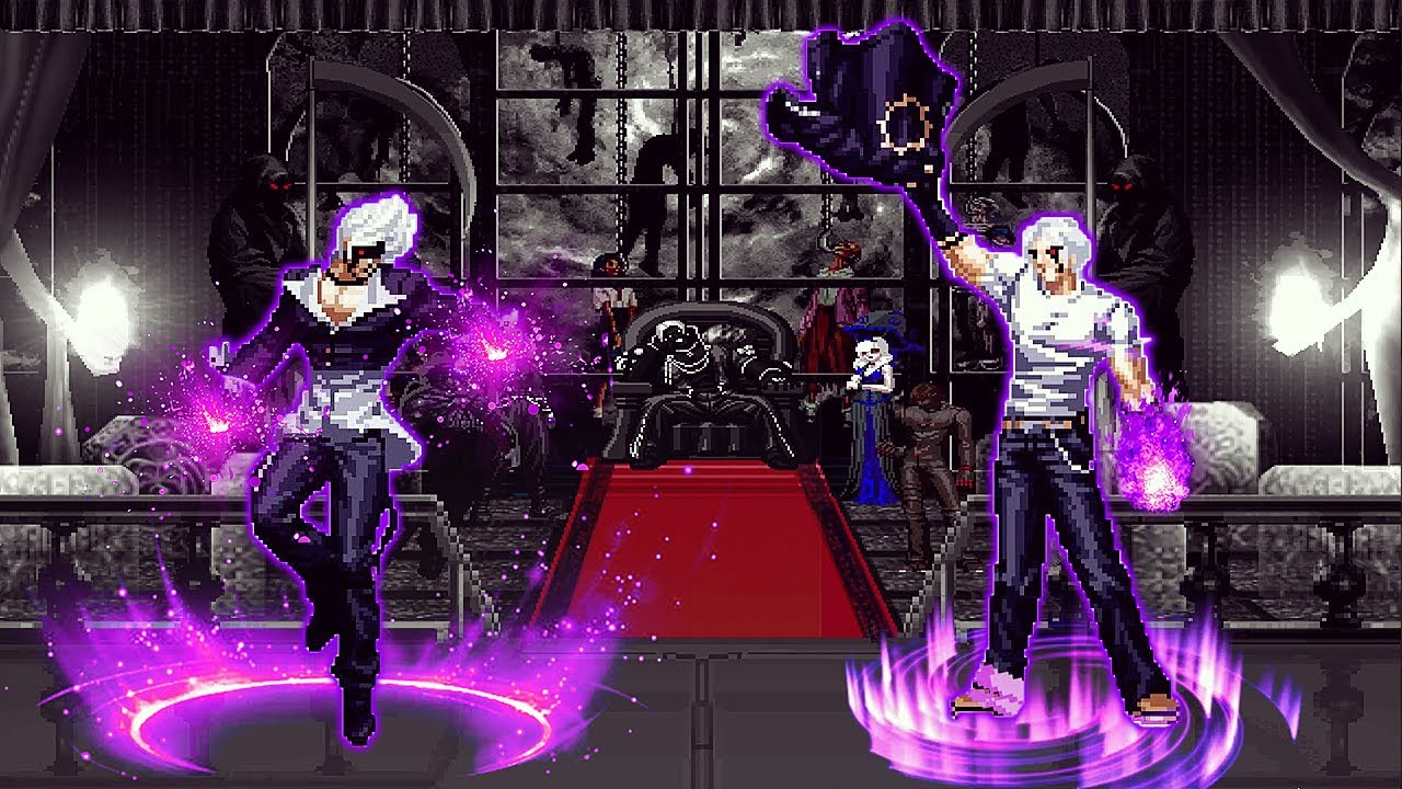 [KOF Mugen] Iori Clone 35 Vs Kyo Clone 30
