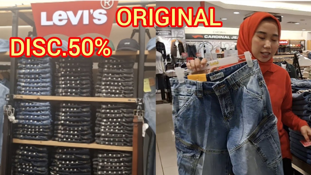 LEVI'S‼️ORIGINAL‼️ DISCOUNT 50% BERANI ‼️GARANSI 081317108439