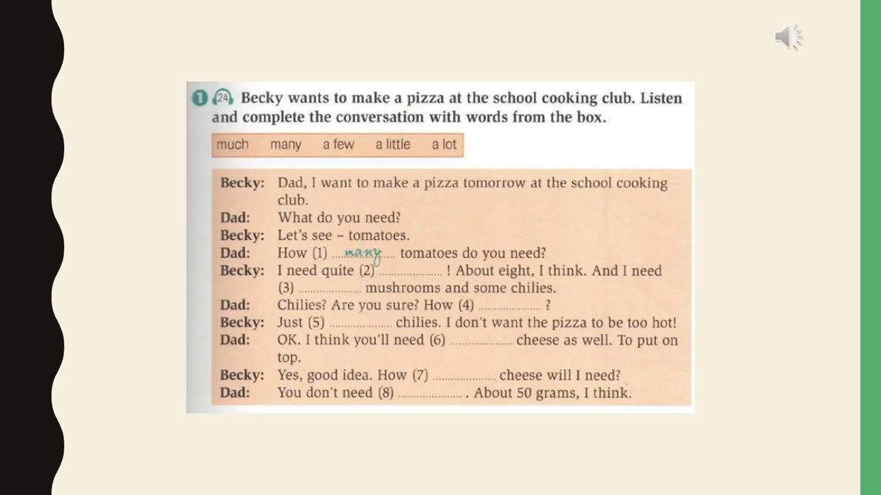 A2 KEY Listening homework