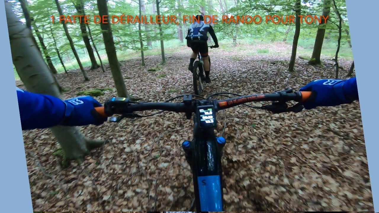 Sortie technique en forêt de Rives En Seine. Ben j ai du taf 😭 #vttxc #normandie