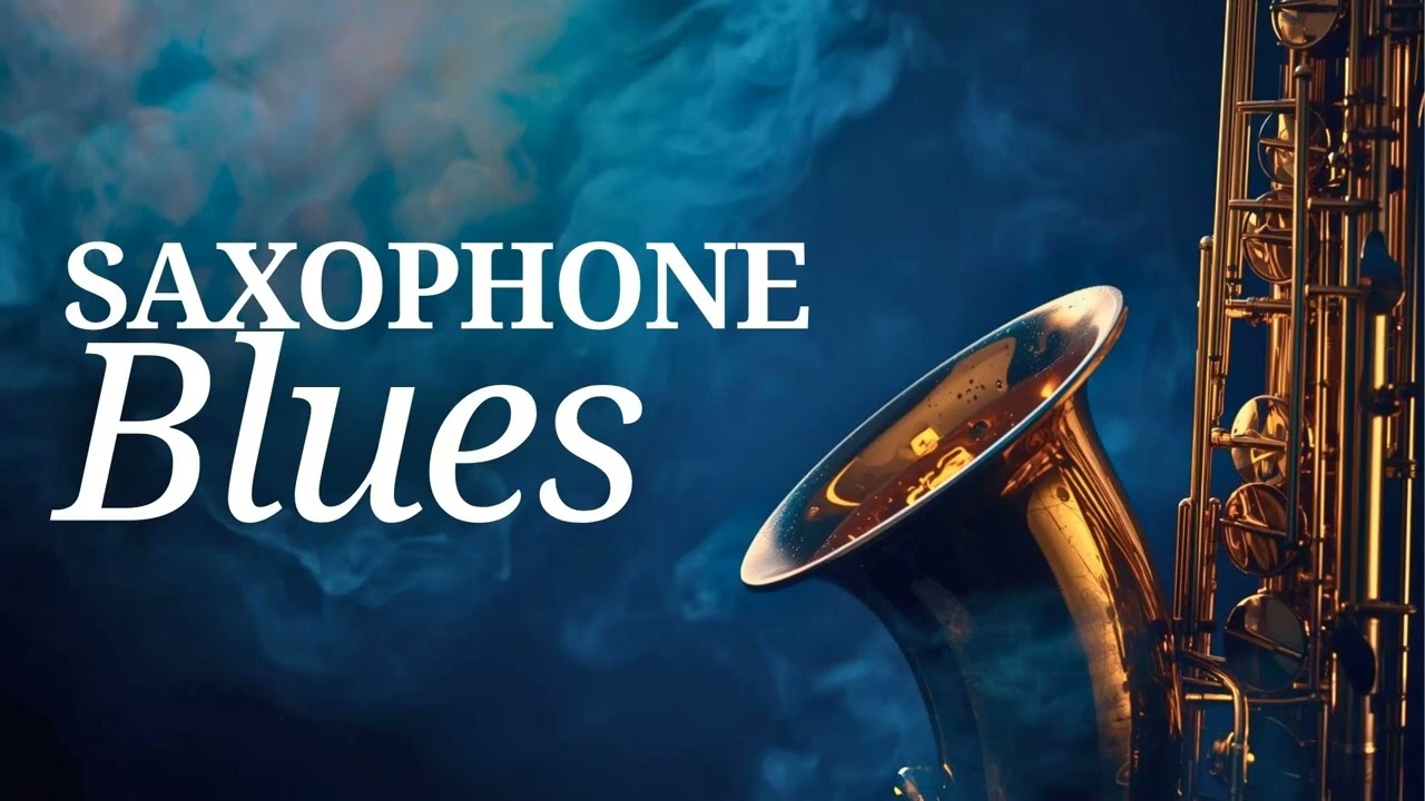 Saxophone Blues Quiet Night | Soft Jazz for Reading & Study