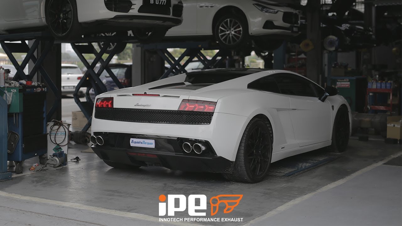 LAMBORGHINI GALLARDO LP560-4 X IPE EXHAUST