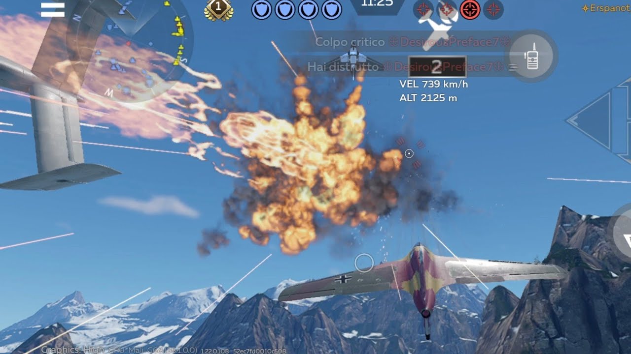 I love Me 163 b - War Thunder Mobile Gameplay •66•