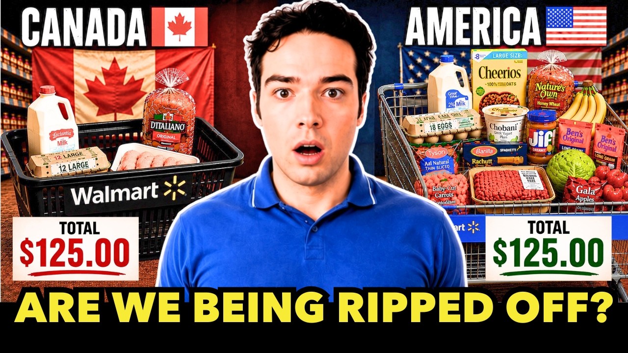 I Compared Grocery Prices in Canada vs. America &mdash; I WAS SHOCKED!