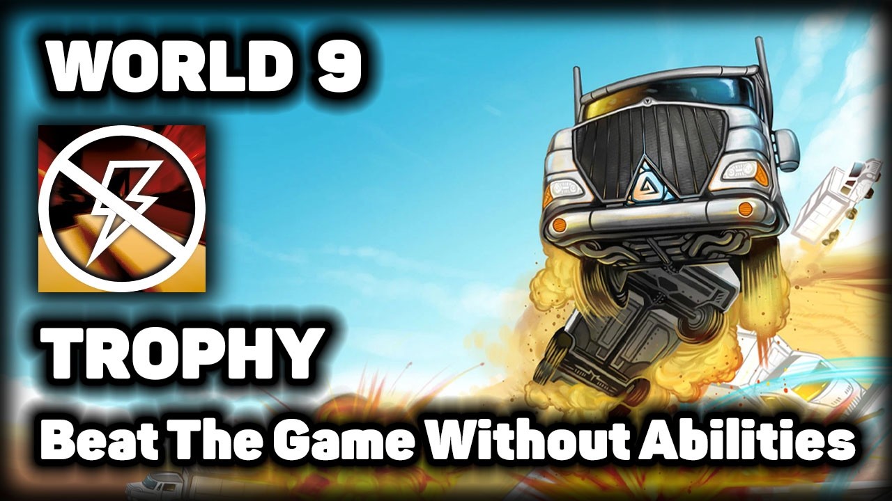 [ClusterTruck] Beat The Game Without Abilities {Trophy}. World 9