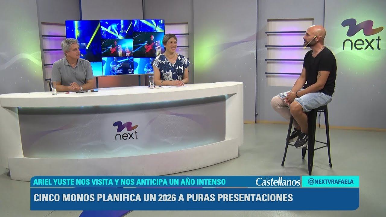 ARIEL YUSTE NOS VISITA Y NOS ANTICIPA UN AÑO INTENSO
