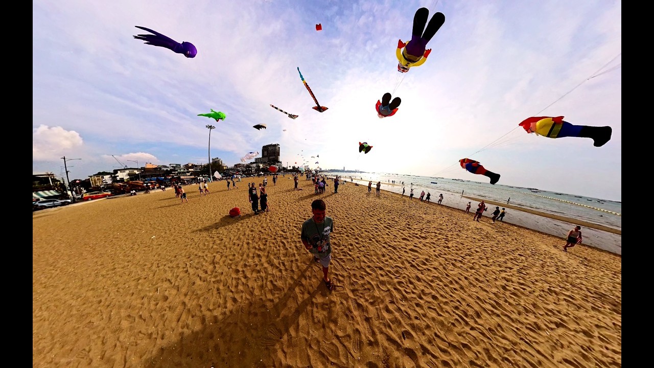 360°  Pattaya  International Kite Festival on Beachfront 26.02.2026