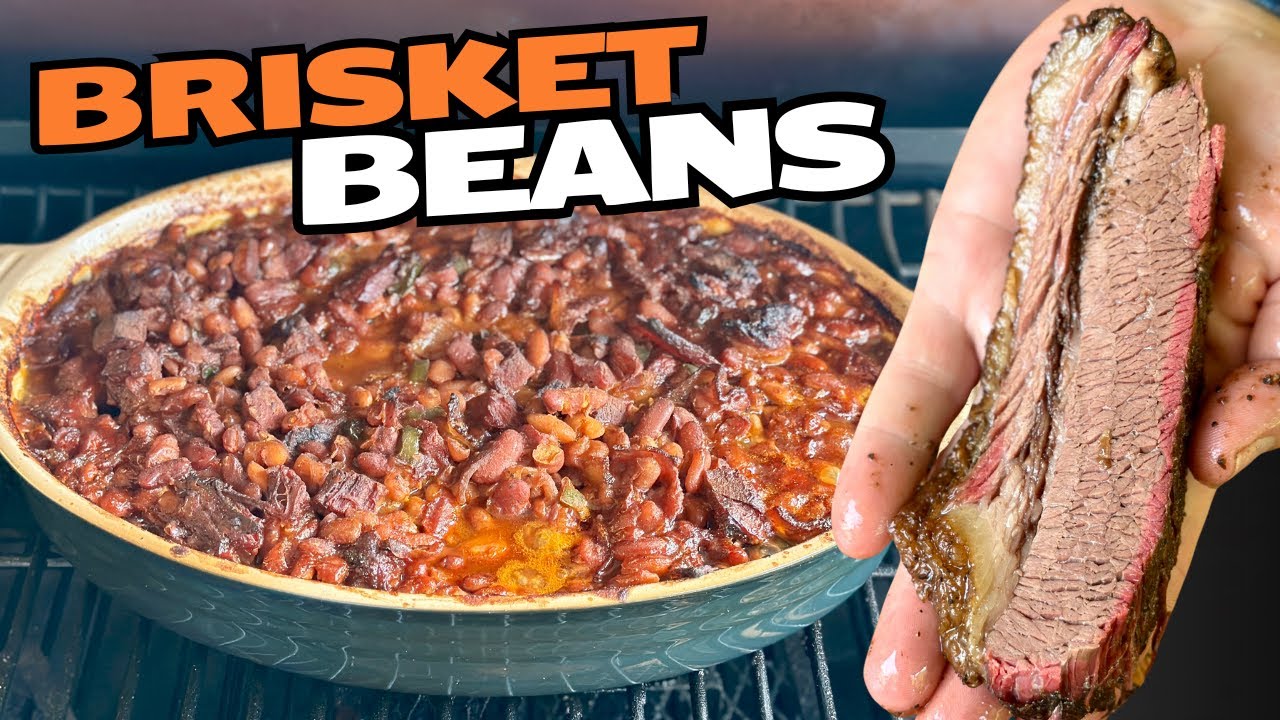 These Smoked Brisket Baked Beans are Our NEW FAVORITE Leftover Brisket Recipe!