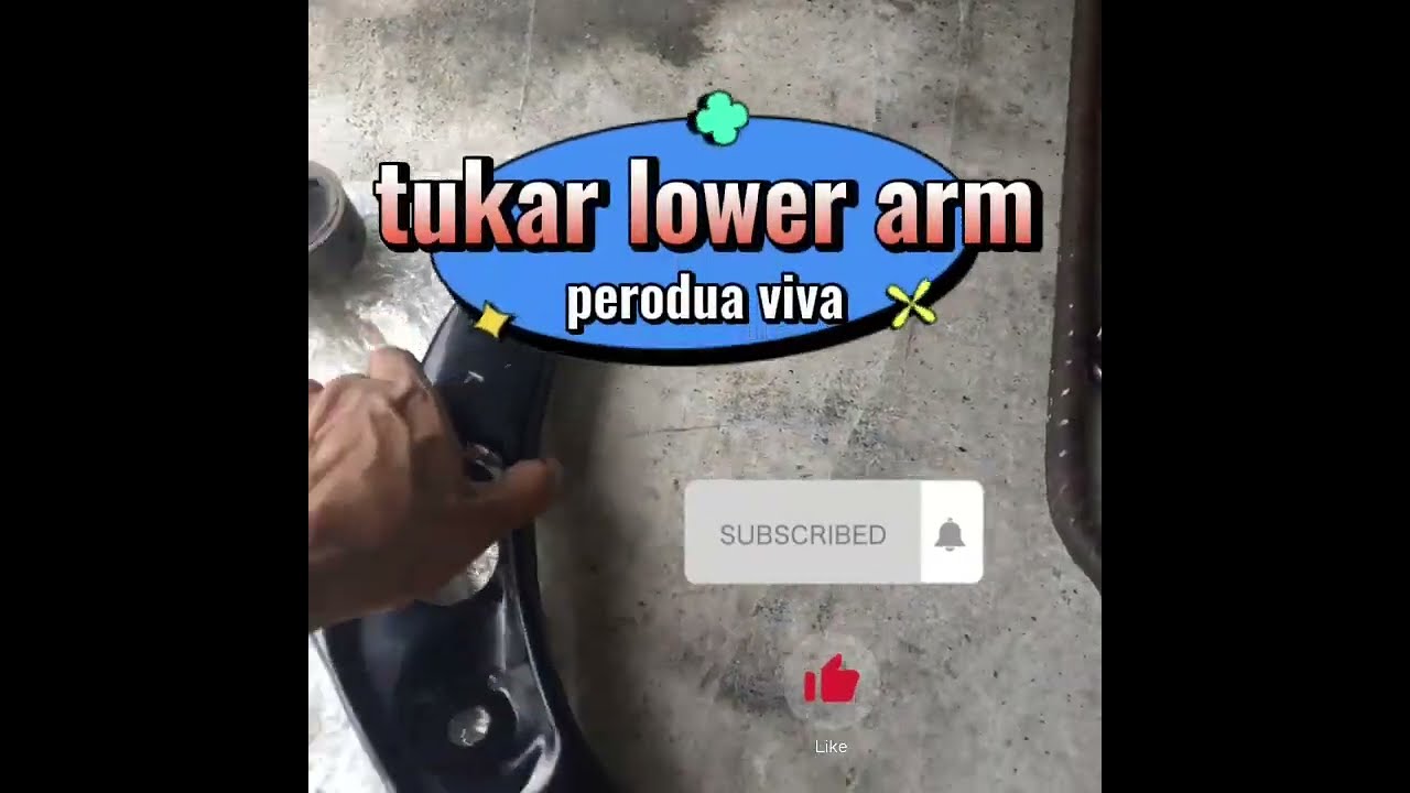 viva. tukar lower arm