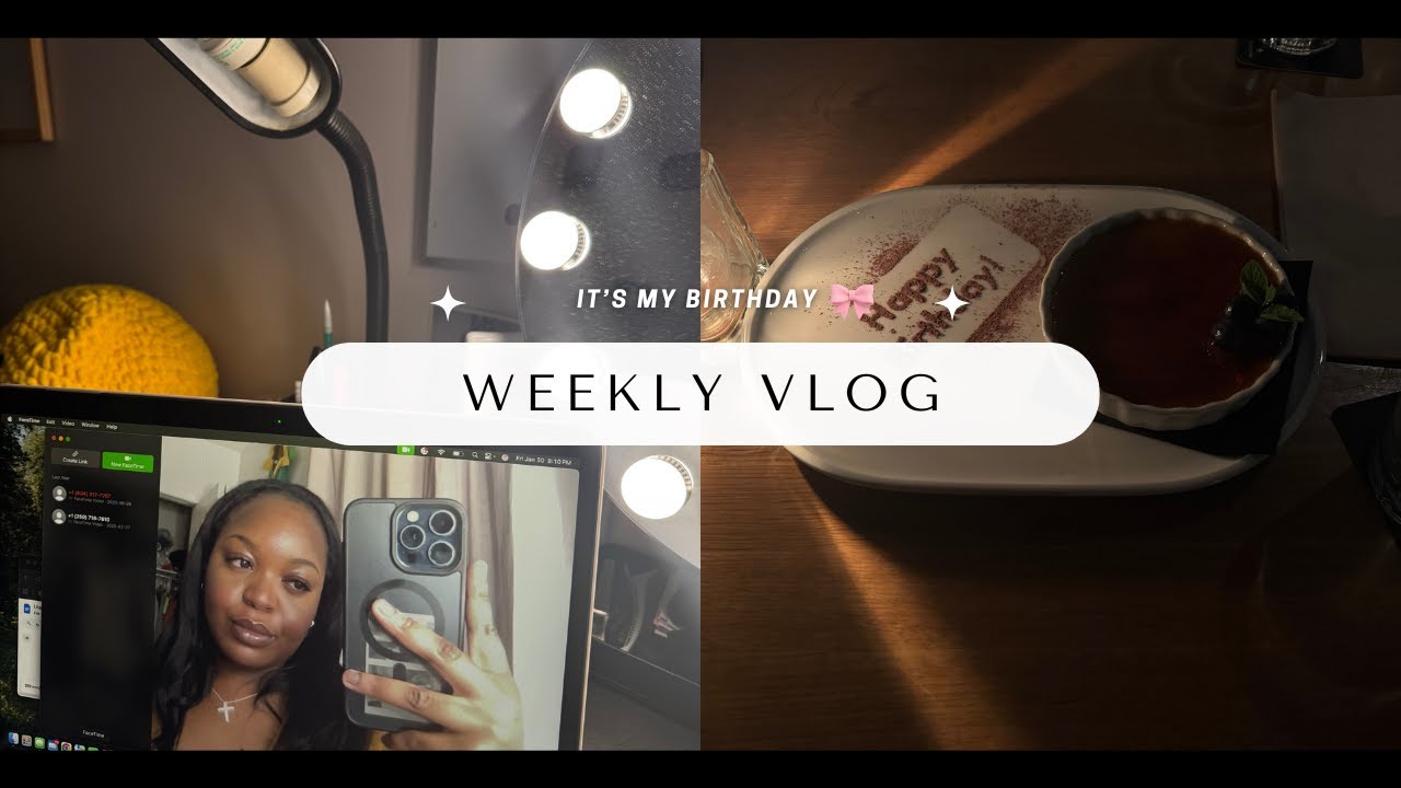 weekly vlog | I'm 23!! din din at cactus, shopping + haul, getting ready + more.